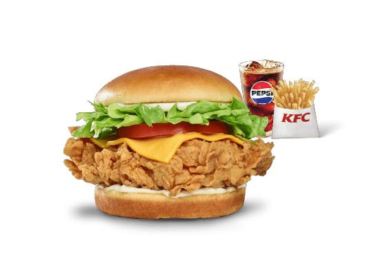 Combo Kentucky Chicken Sándwich Deluxe