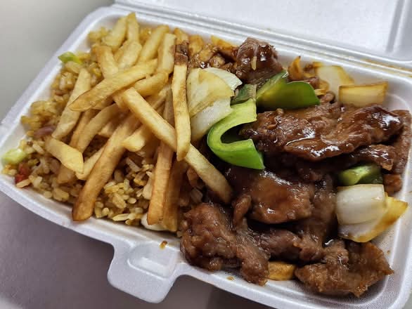 Mini combo de pepper steak