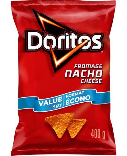 Doritos Tortilla Chips, Nacho Cheese (400 g)