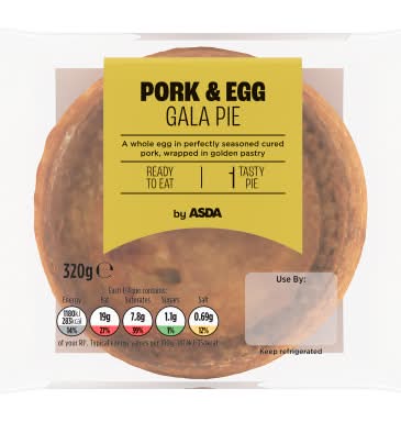 ASDA Pork & Egg Gala Pie (320g)