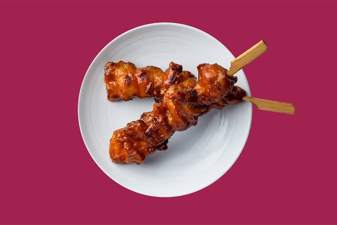 Spicy Sriracha Chicken Yakitori