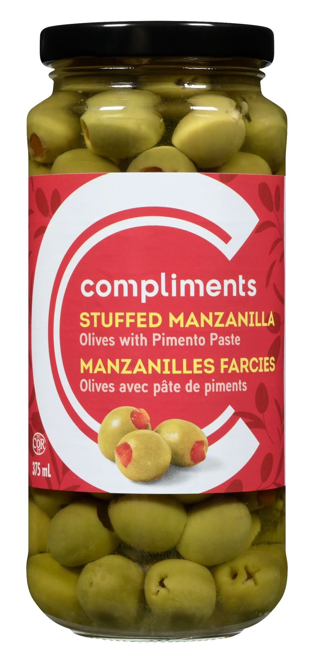 Compliments Manzanilla Stuffed Olives (375 g)