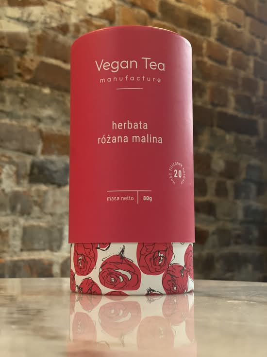 Herbata różana malina