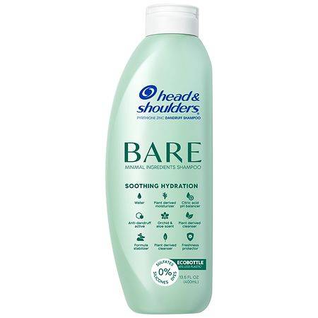 Head & Shoulders Bare Soothing Hydration Dandruff Shampoo