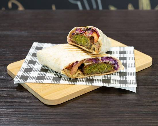 Lentil-afel Wrap (Vegan)