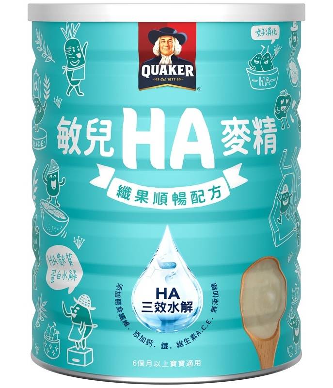 桂格敏兒HA麥精纖果順暢配方 <700g克 x 1 x 1Can罐>