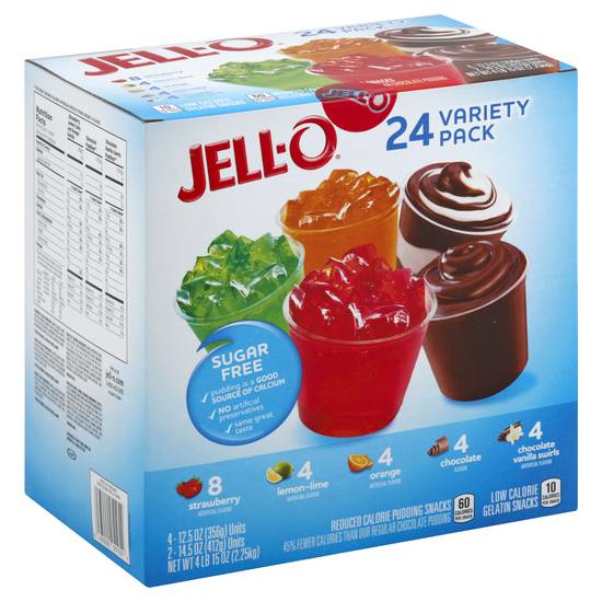 Jell-O Pudding Snacks & Gelatin Snacks (24 ct)