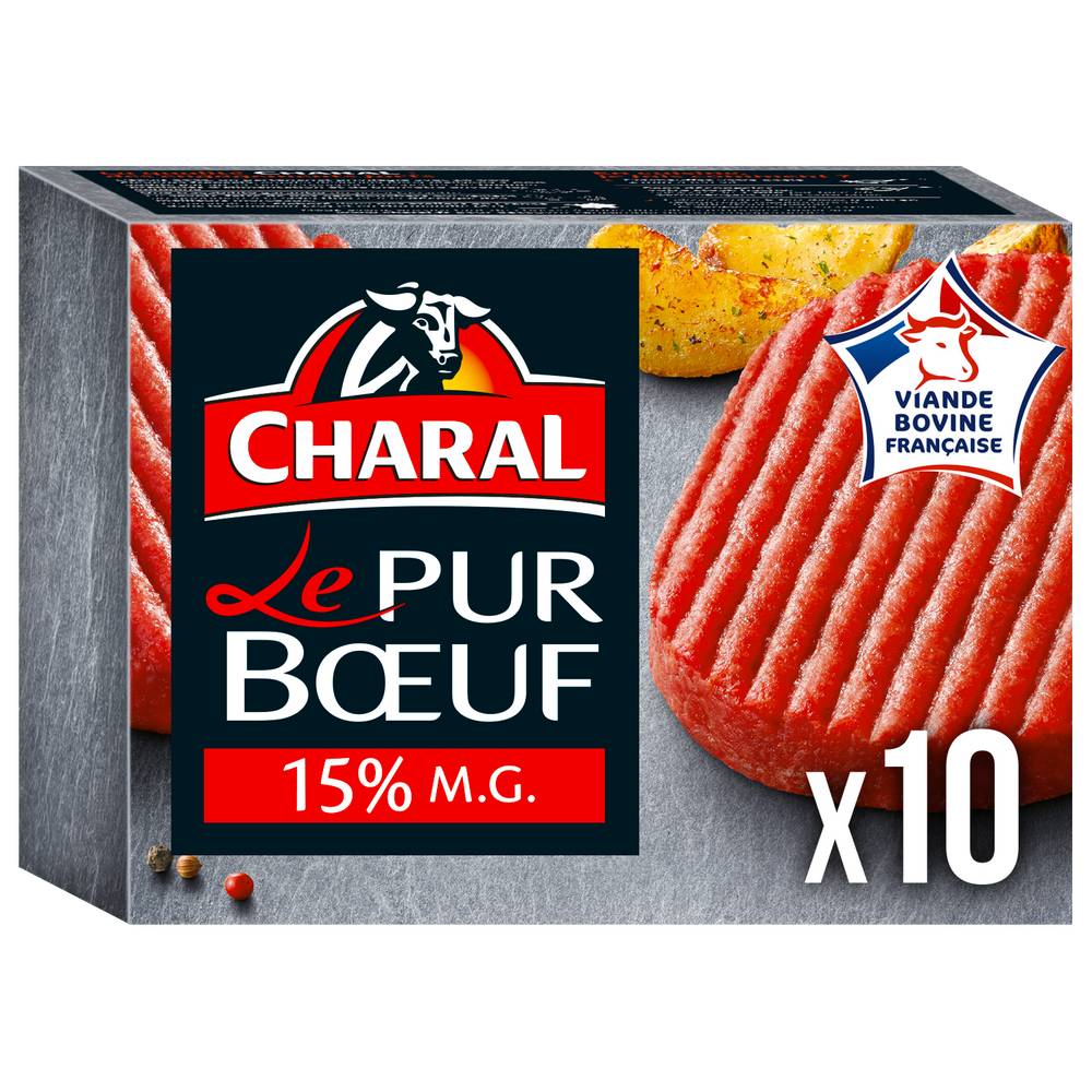 Charal - Steak haché pur bœuf (10)