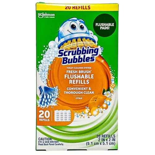 Scrubbing Bubbles Fresh Brush Flushables Refills (20 ct)