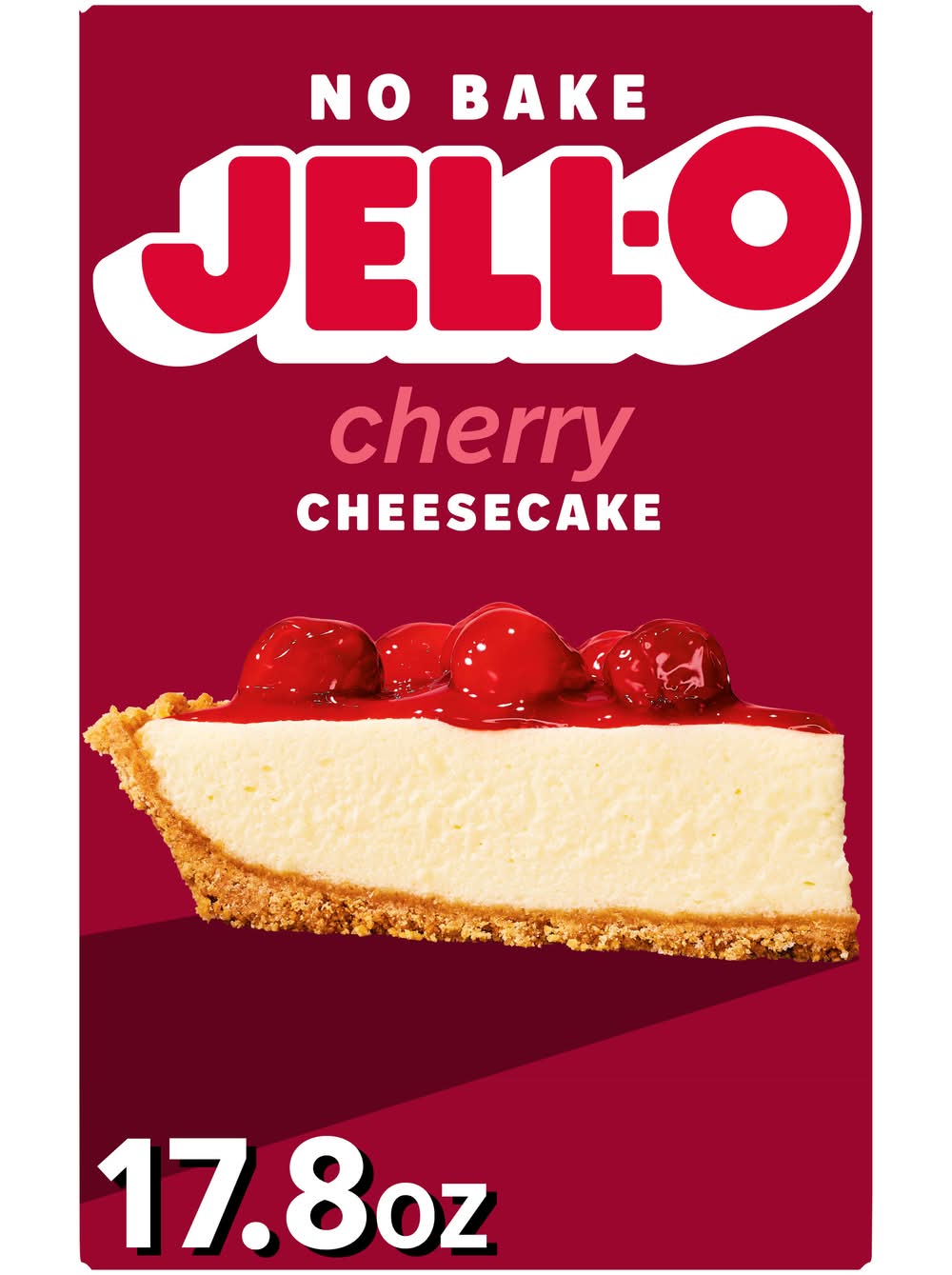 Jell-O No Bake Cherry Cheesecake Mix (17.8 oz)
