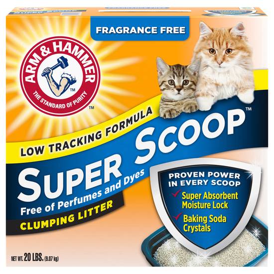Arm & Hammer Super Scoop Cat Clumping Litter