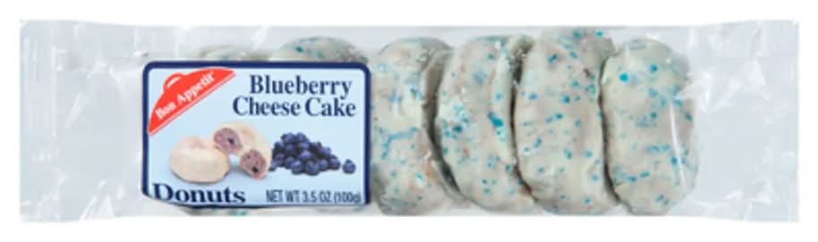 Bon Appetit Blueberry Cheese Cake Donuts