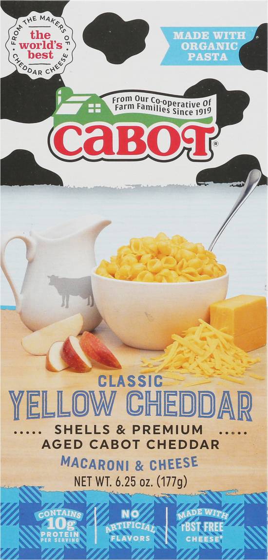 Cabot Classic Yellow Cheddar Macaroni & Cheese
