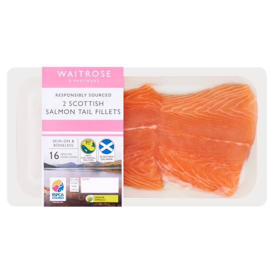 Waitrose Scottish Salmon Tail Fillets