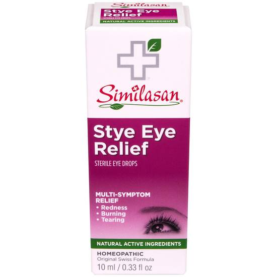 Homeopathic Similasan Eye Relief Drops, 0.33 OZ, Stye Eye Relief