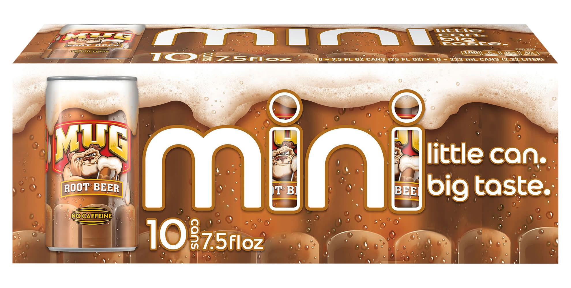 Mug Root Beer Soda (10 x 7.5 fl oz)