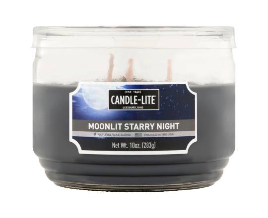 Candle-lite Edes 3 Wick Jar Candle Moonlit Starry Night (10 oz)