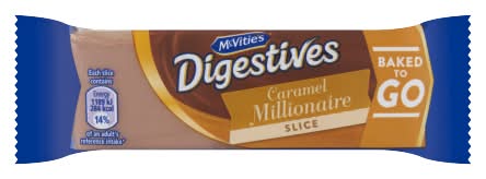 McVitie's Caramel Millionaire, Digestives Slice (51.5g)