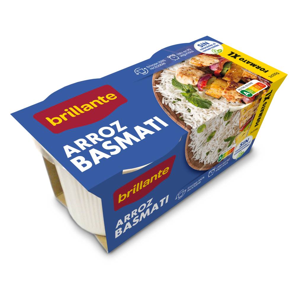 Arroz Billante basmati vasito XL 2x200gr