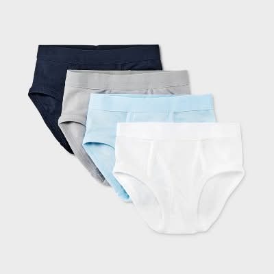 Dealworthy Toddler Boy's Briefs, 2T-3T, Assorted (4 ct)