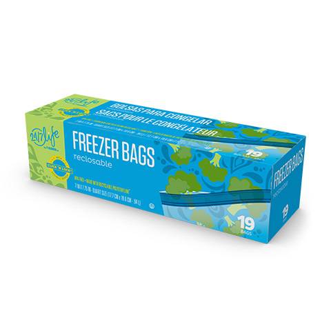 7-Select 24/7 Life Reclosable Freezer Bags