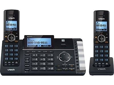 Vtech Ds6251-2 Dect 6.0 Expandable 2-line Cordless Phone With Answering System