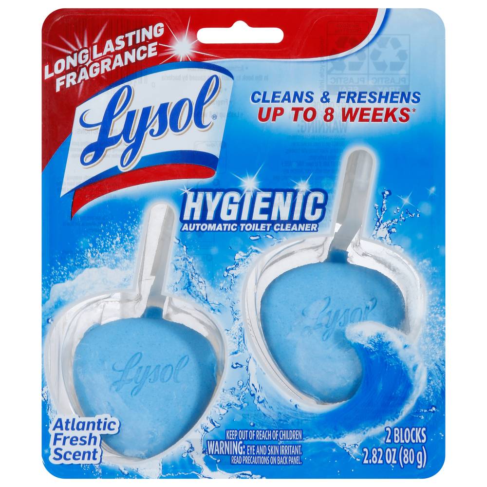 Lysol Atlantic Fresh Scent Hygienic Automatic Toilet Cleaner ( 2 ct)