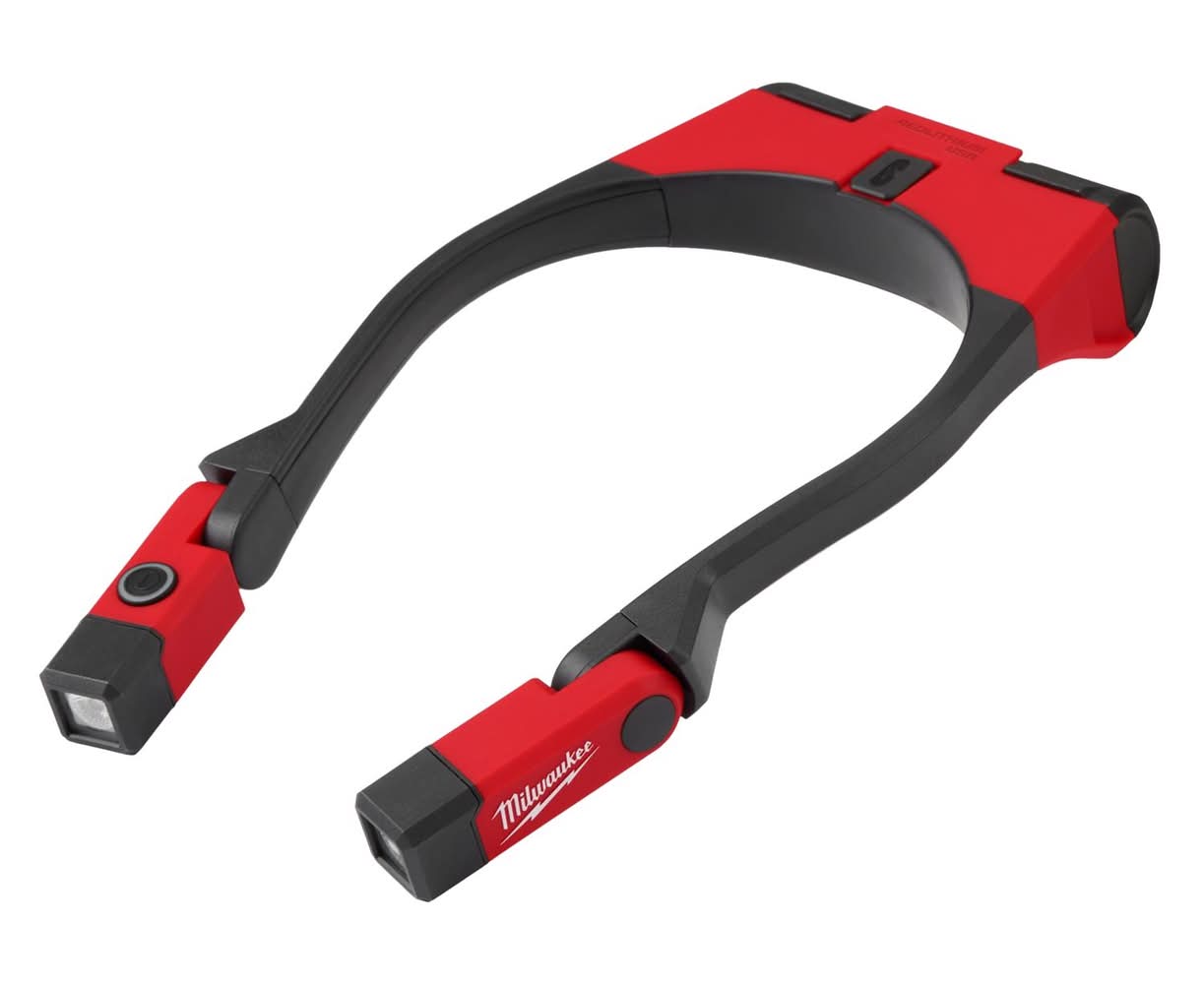 Milwaukee 400 Lm Black/Red Led Neck Light