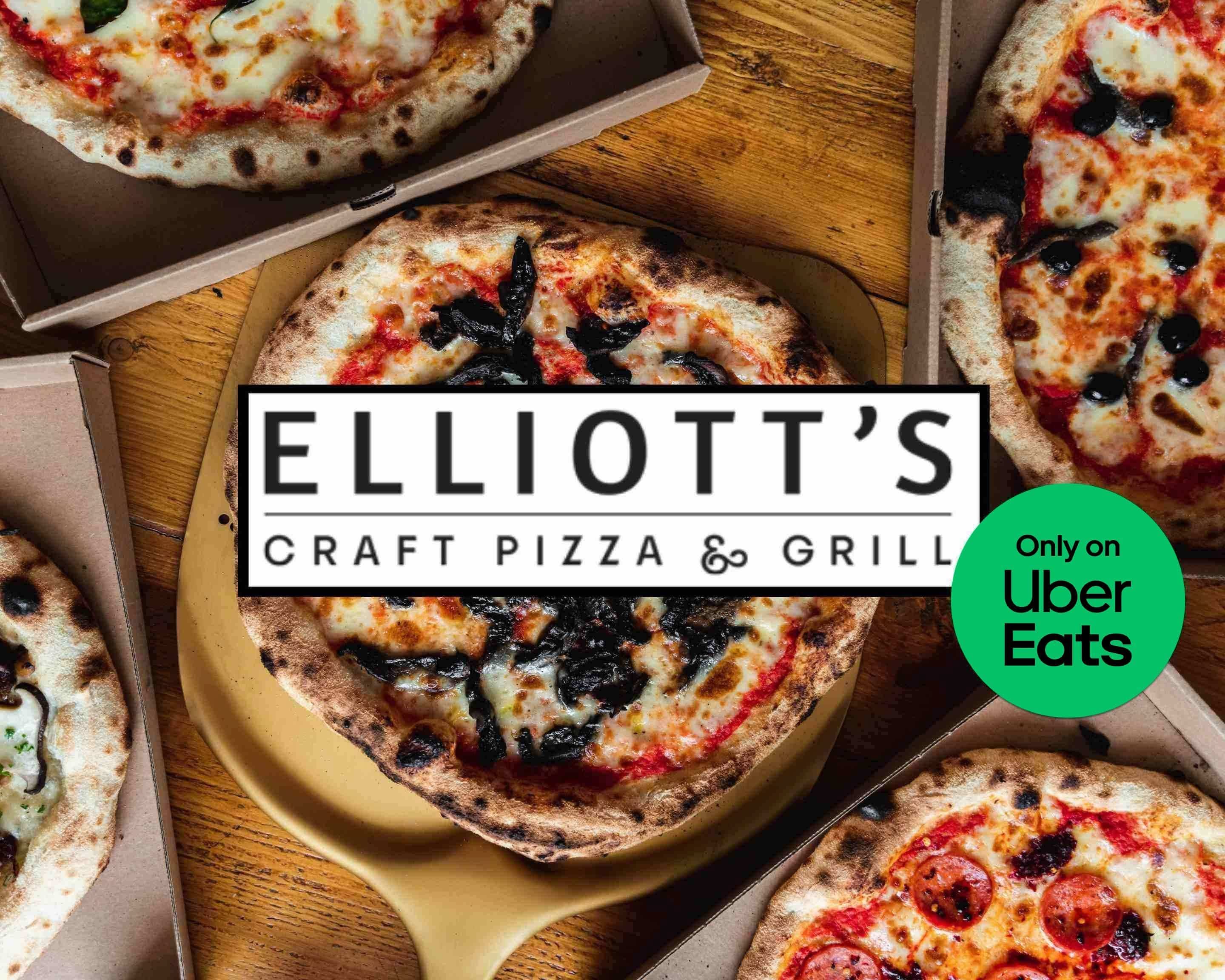 Elliott's Craft Pizza & Grill Ripponden Menu & Prices - Sowerby Bridge ...