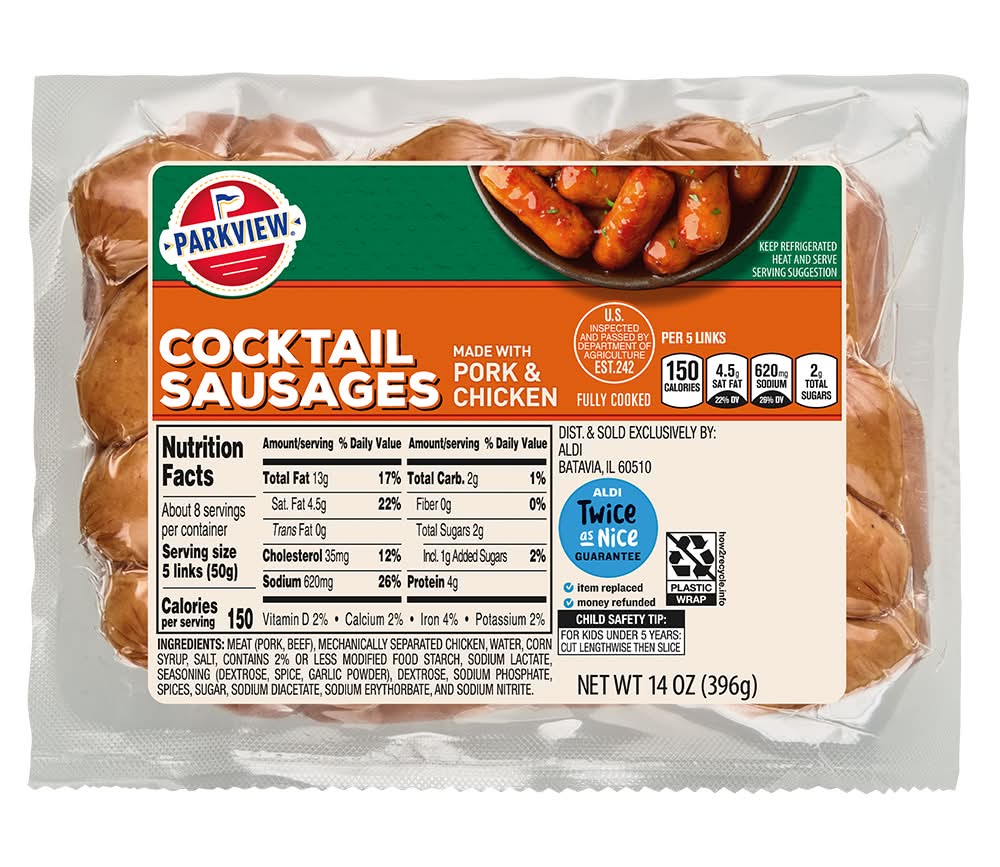 Parkview Pork & Chicken Cocktail Sausages (14 oz)