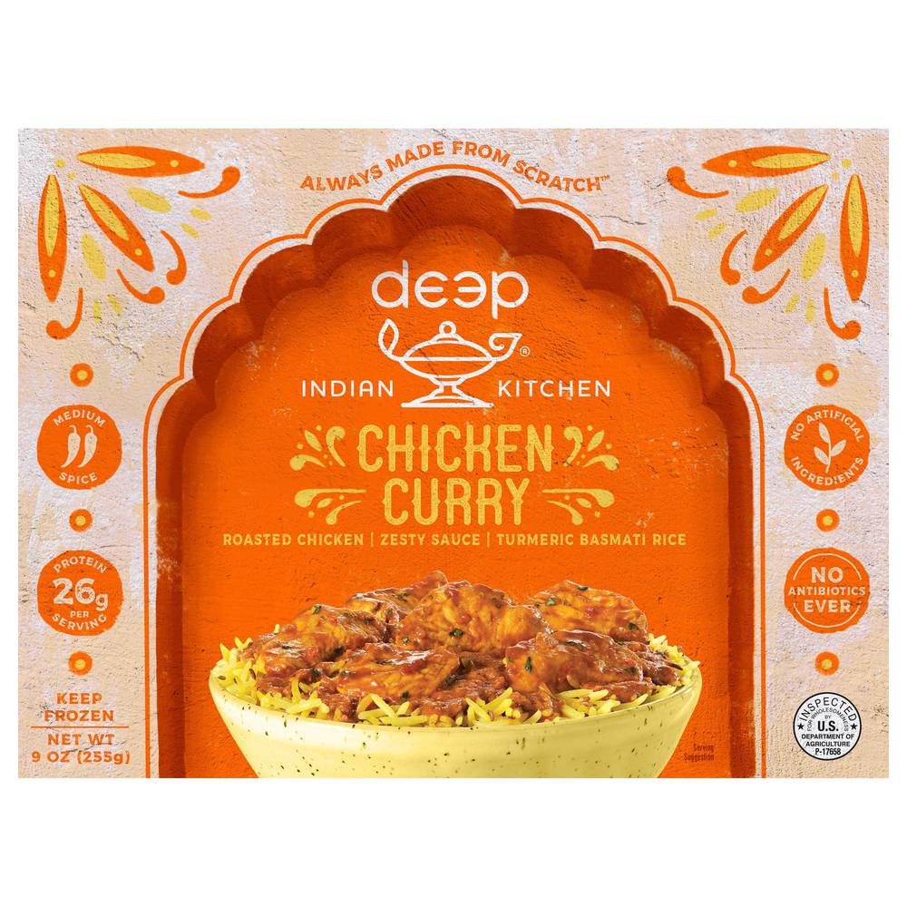 Deep Indian Kitchen Medium Spice Chicken Curry (9 oz)