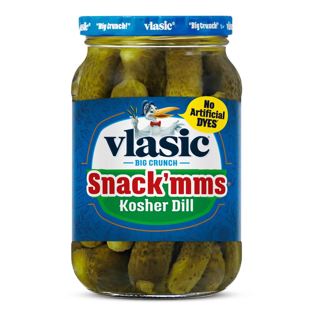 Vlasic Snack'mms Kosher Dill Pickles