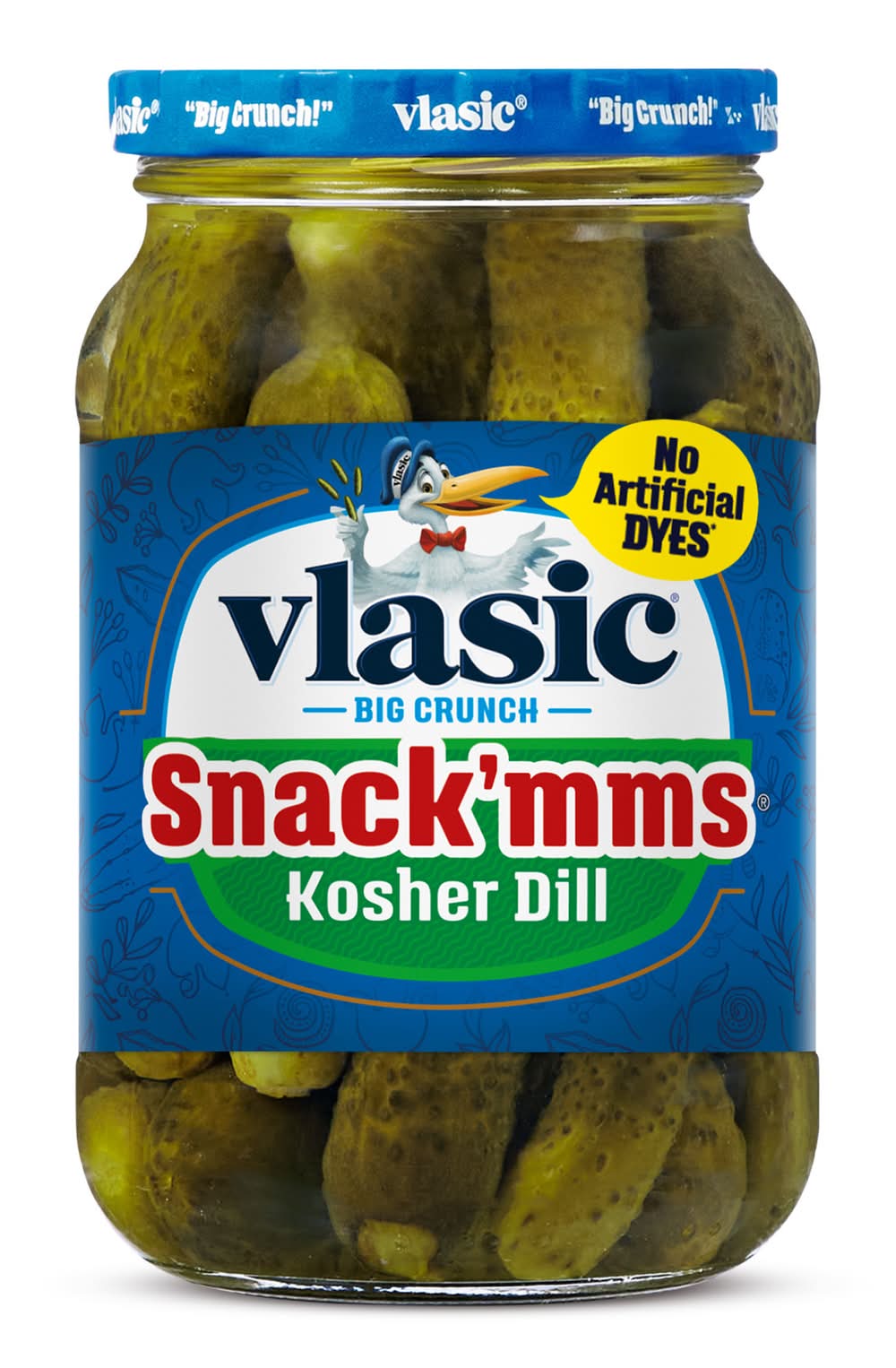 Vlasic Snack'mms Kosher Dill Pickles (16 oz)