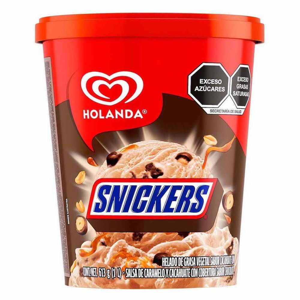 Holanda helado snickers (1 l)