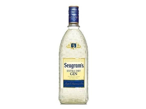 Seagram's Extra Dry Gin (750ml plastic bottle)
