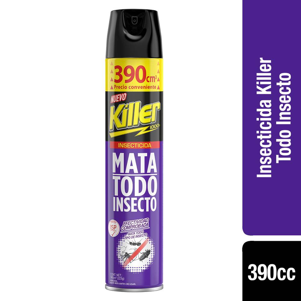 Killer insecticida todo insecto (390 ml)