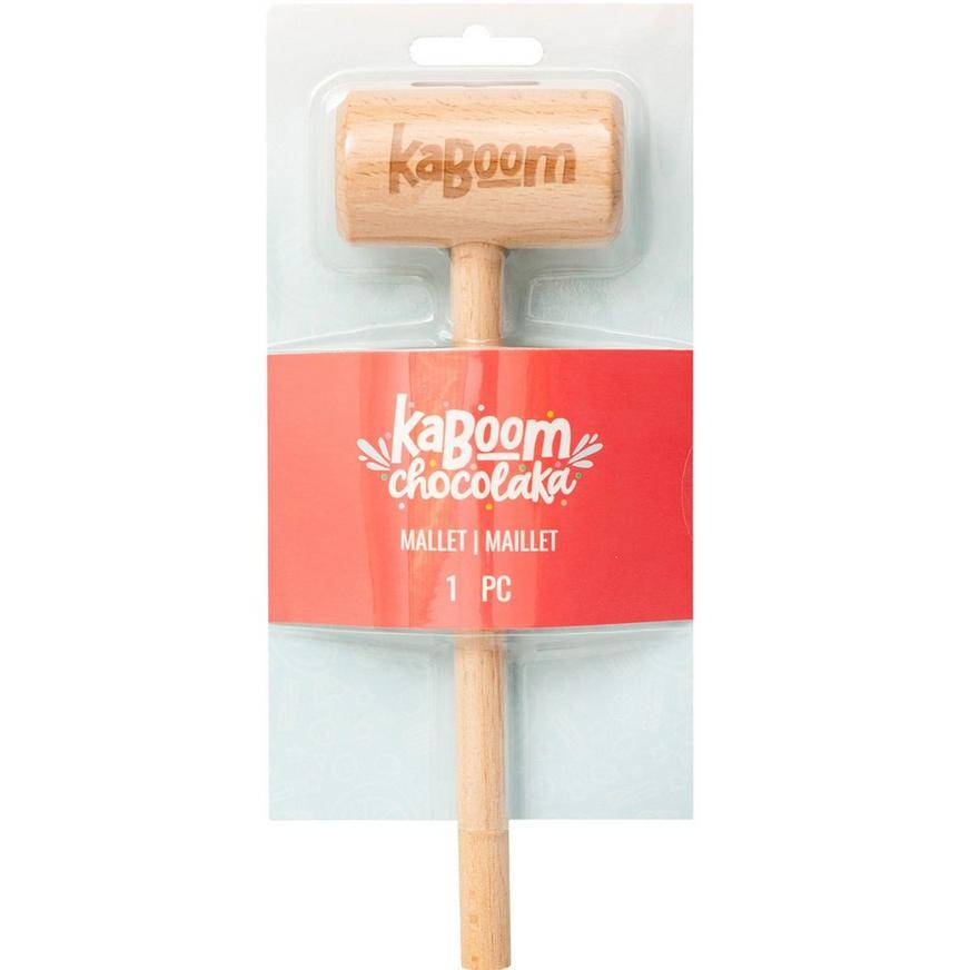 Party City Chocolate Pinata Wooden Mallet