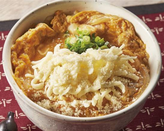 とろ～り濃厚チーズ親子丼