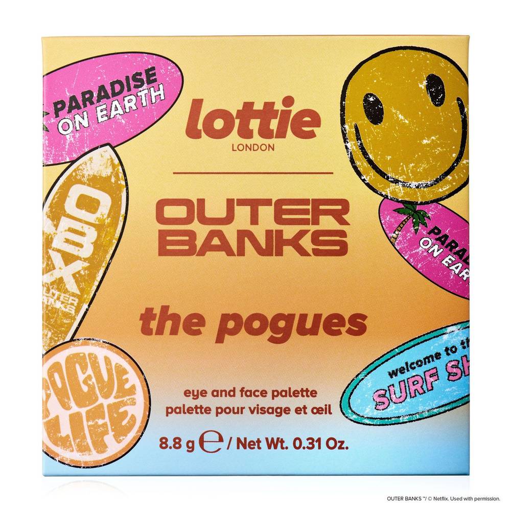 Lottie London X Obx The Pogues Face & Eye Palette