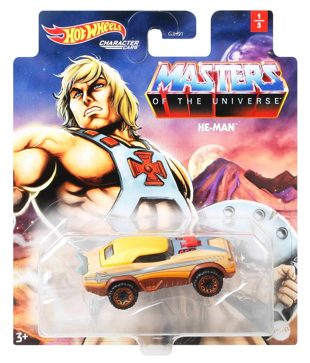 Hot Wheels Studio Character Car Toy 3+years, Assorted