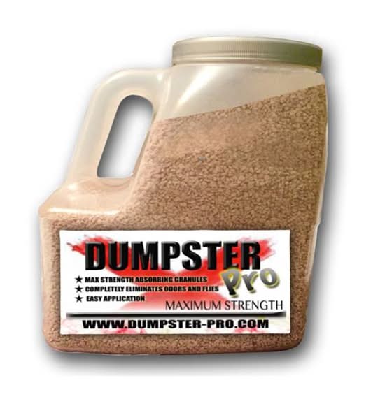 Dumpster Pro Garbage Deodorizer Maximum Strength Absorbing Granules (112 oz)