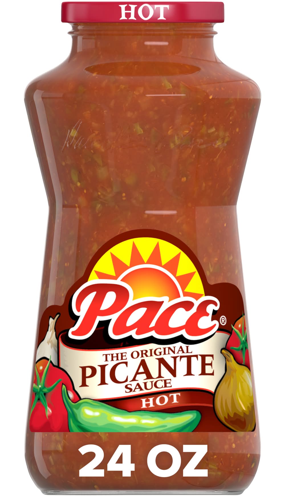 Pace Gluten Free Original Hot Picante Sauce (24 oz)
