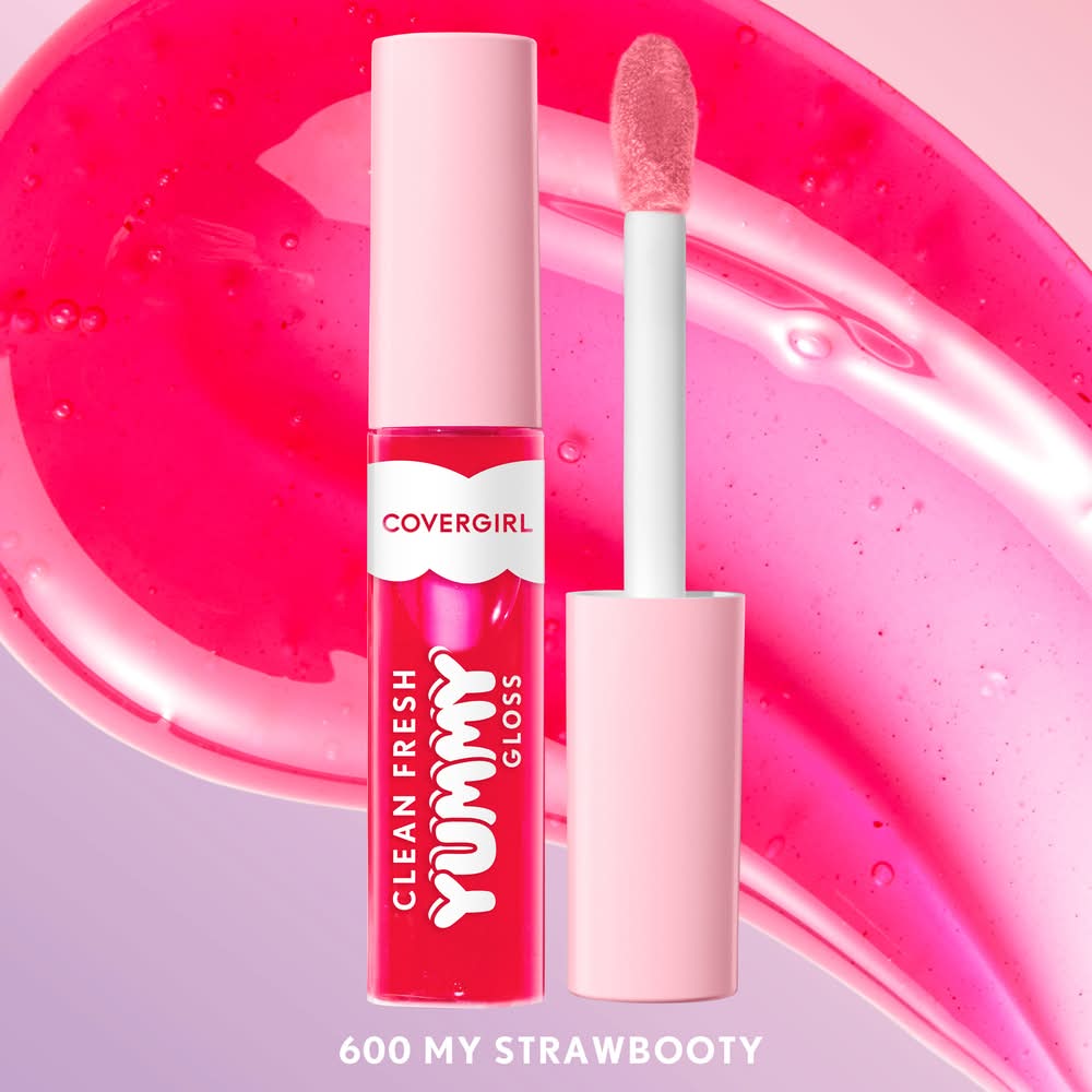 CoverGirl Clean Fresh Yummy Gloss, Strawbooty (0.33 fl oz)
