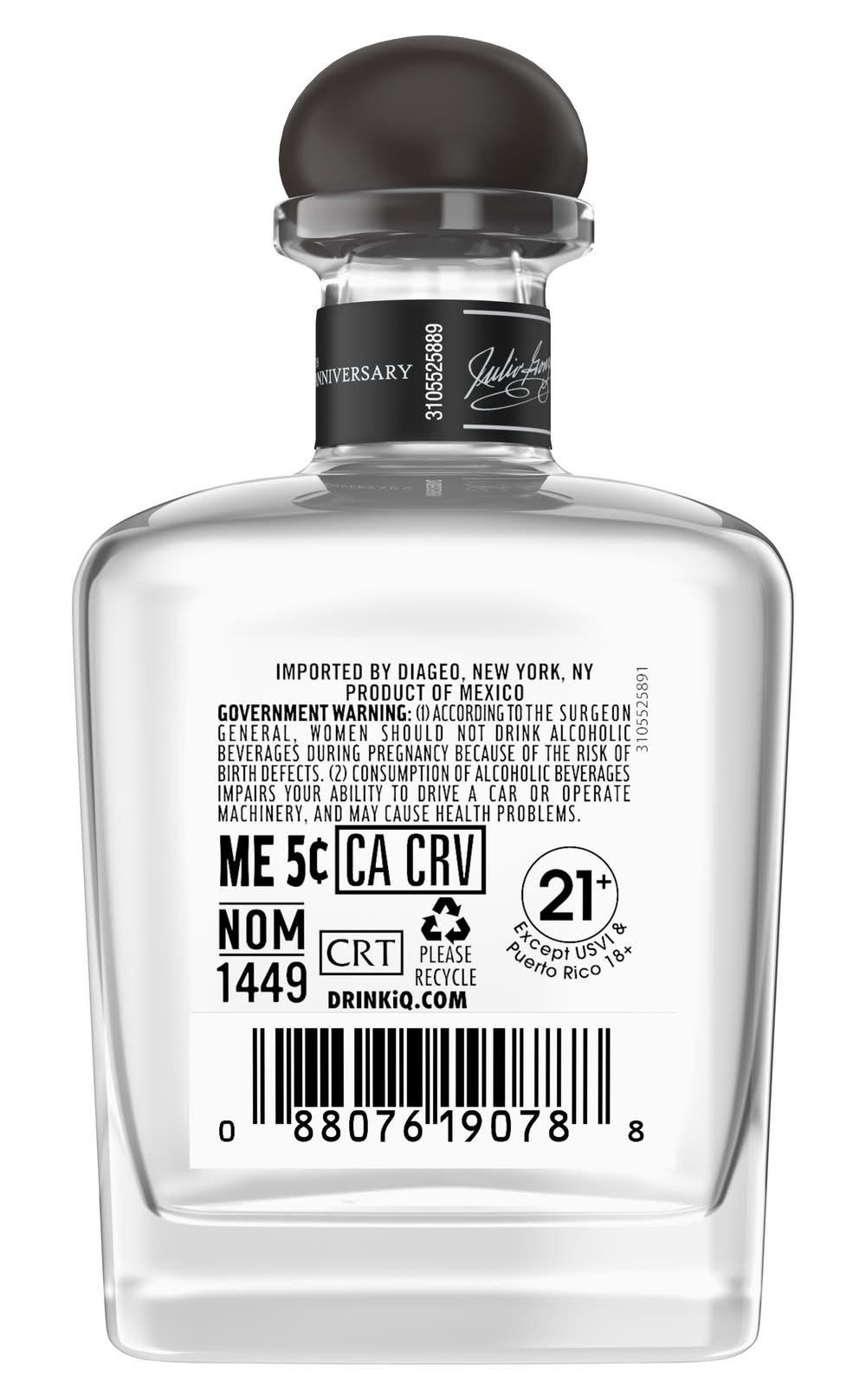 Don Julio 70 Cristalino Tequila Anejo Delivery Near Me | Order