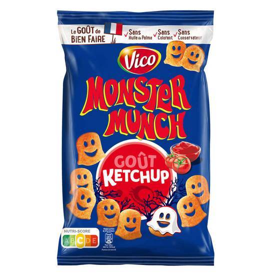 Vico Biscuits apéritifs - Monster Munch - Ketchup 85 g