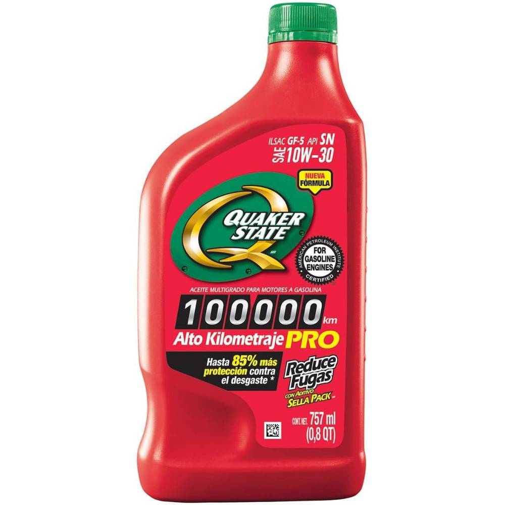 Quaker State · Aceite alto kilometraje 10w-30