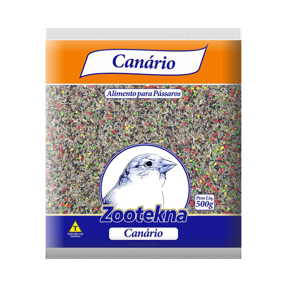 Zootekna alimento para canário com frutas (500g)