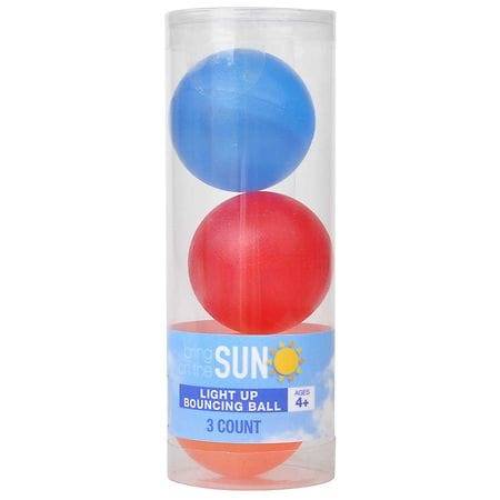 Bring on the Sun Light Up Bouncing Ball (3 ct)