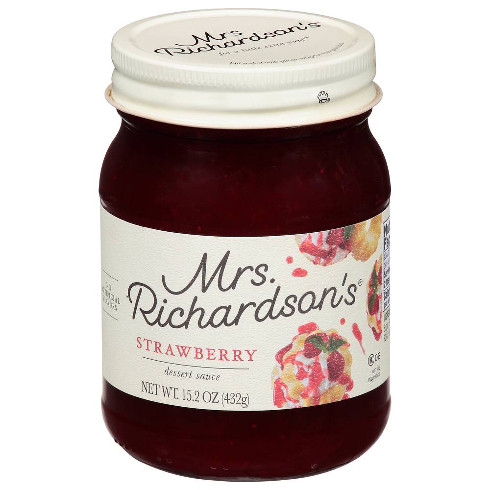 Mrs. Richardson's Strawberry Dessert Sauce