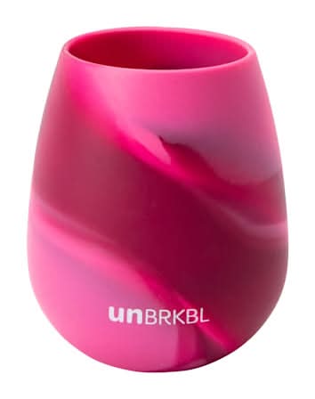 Unbrkbl Silicone Wine Glass Pink